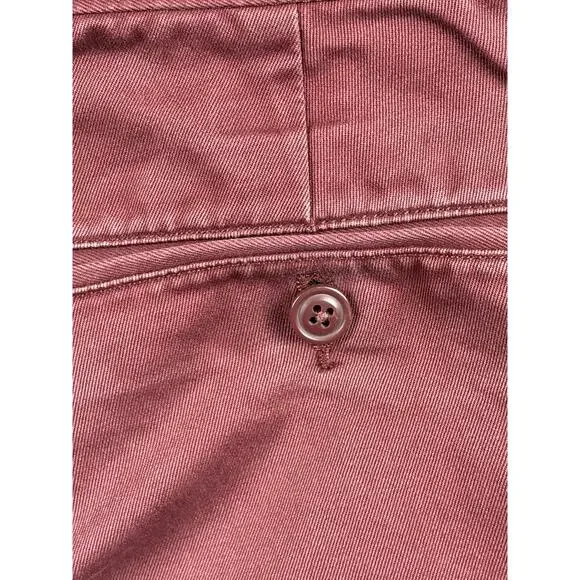J.Crew Broken-In Urban Slim Chinos – Burgundy / Wine – Size 33x30 - Picture 4 of 7